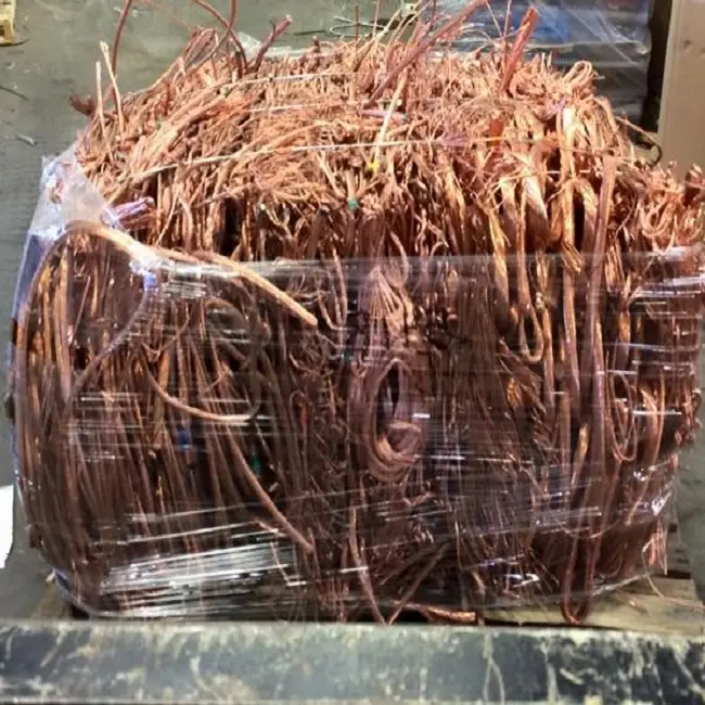High-quality copper wire scrap for recycling